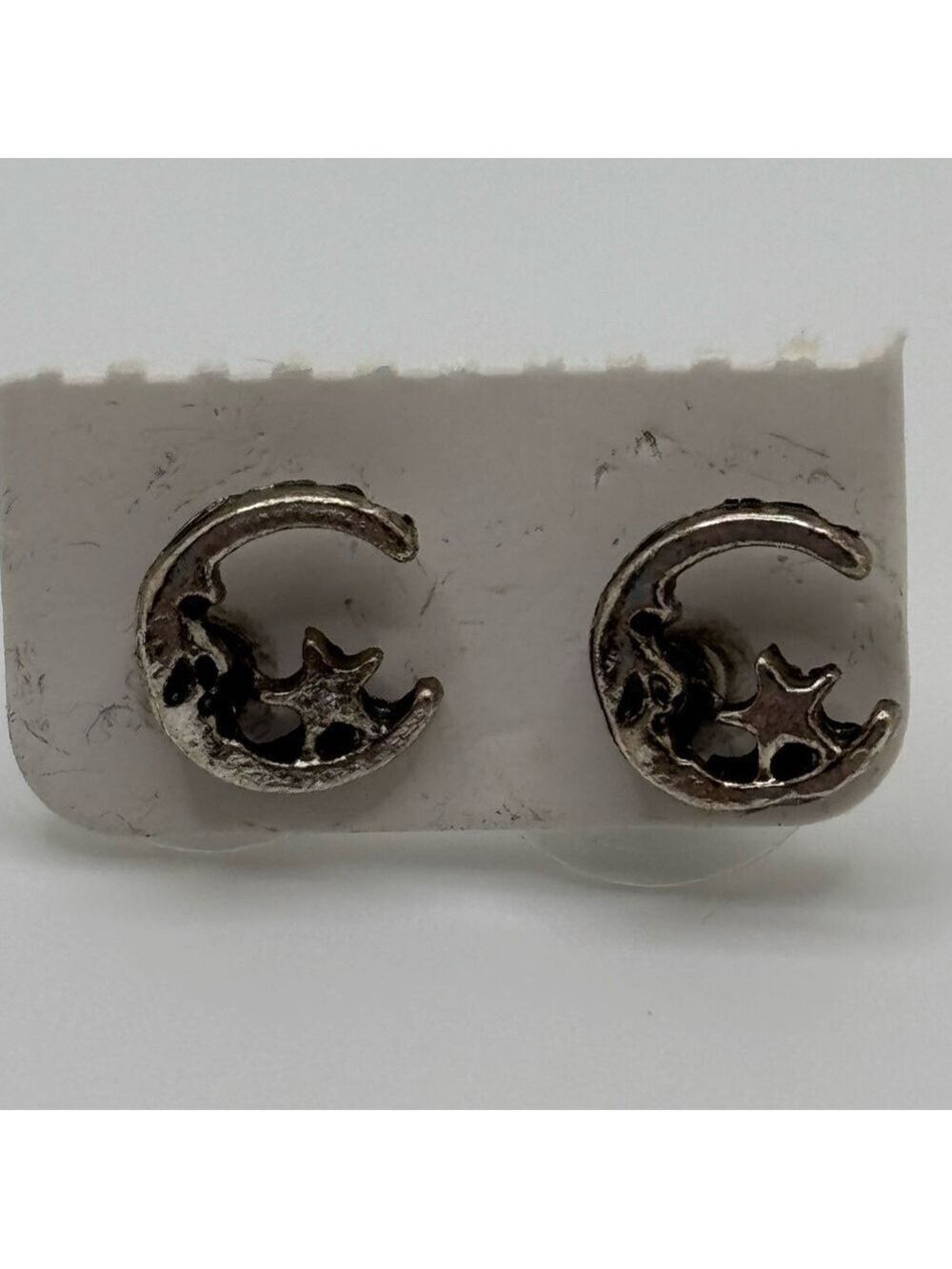✨5/$25✨ Silver Moon Star Earrings